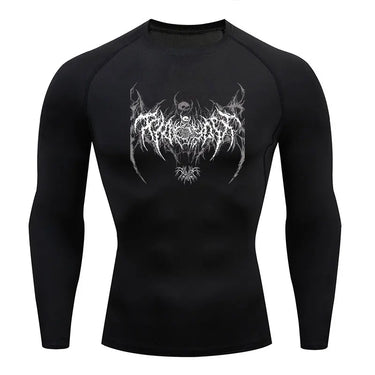 T Shirt Manche Longue Compression à séchage rapide pour hommes - cocoonease
